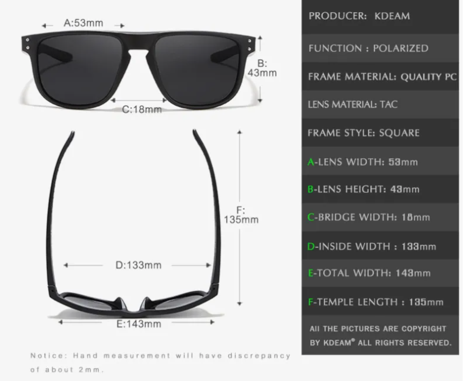 SleekPro UV400 Polarized Glasses