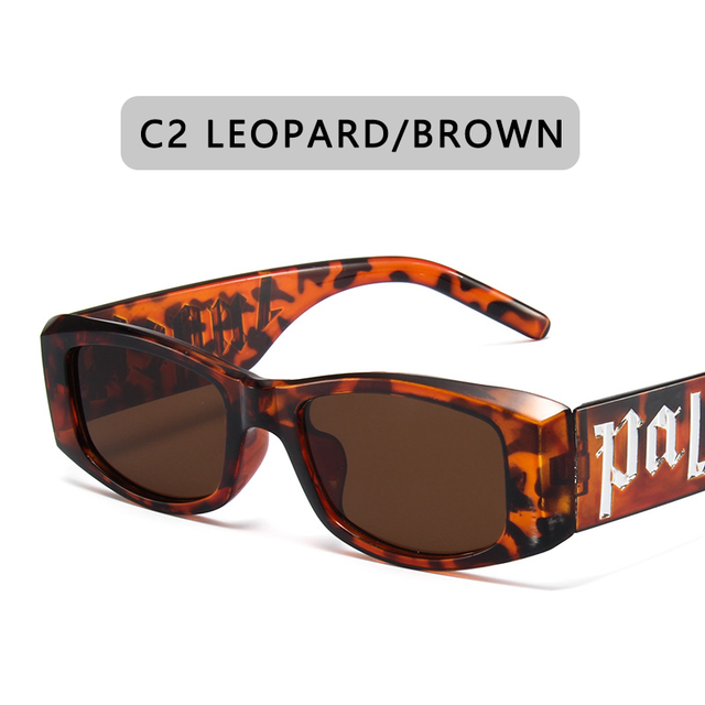 Palm Vintage Square Frame Sunglasses