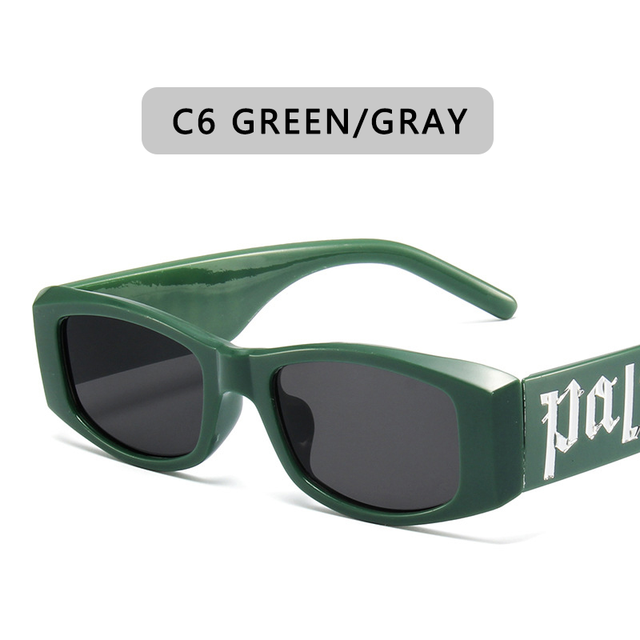 Palm Vintage Square Frame Sunglasses
