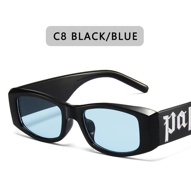Palm Vintage Square Frame Sunglasses