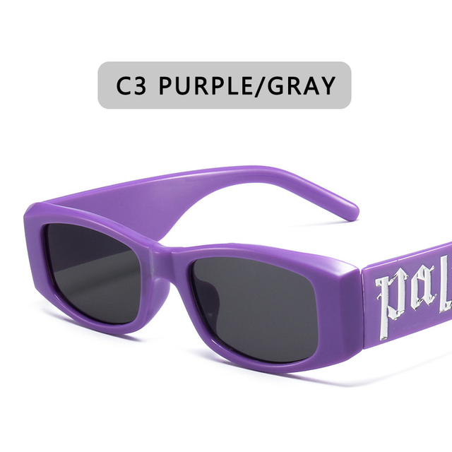 Palm Vintage Square Frame Sunglasses