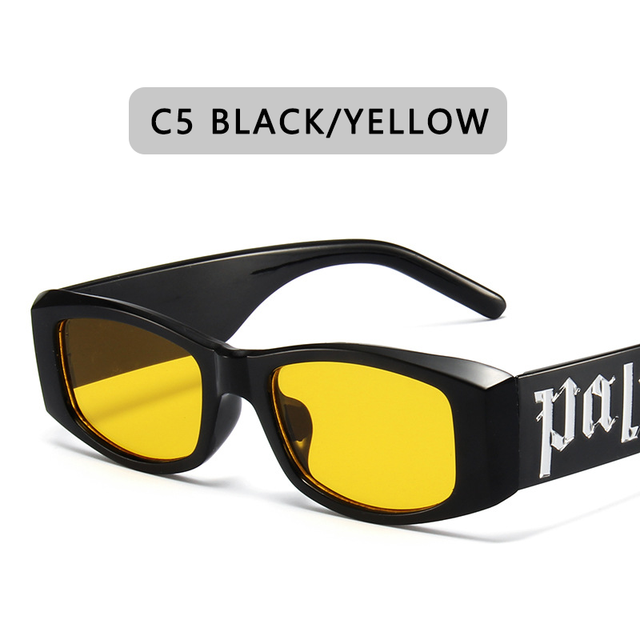 Palm Vintage Square Frame Sunglasses