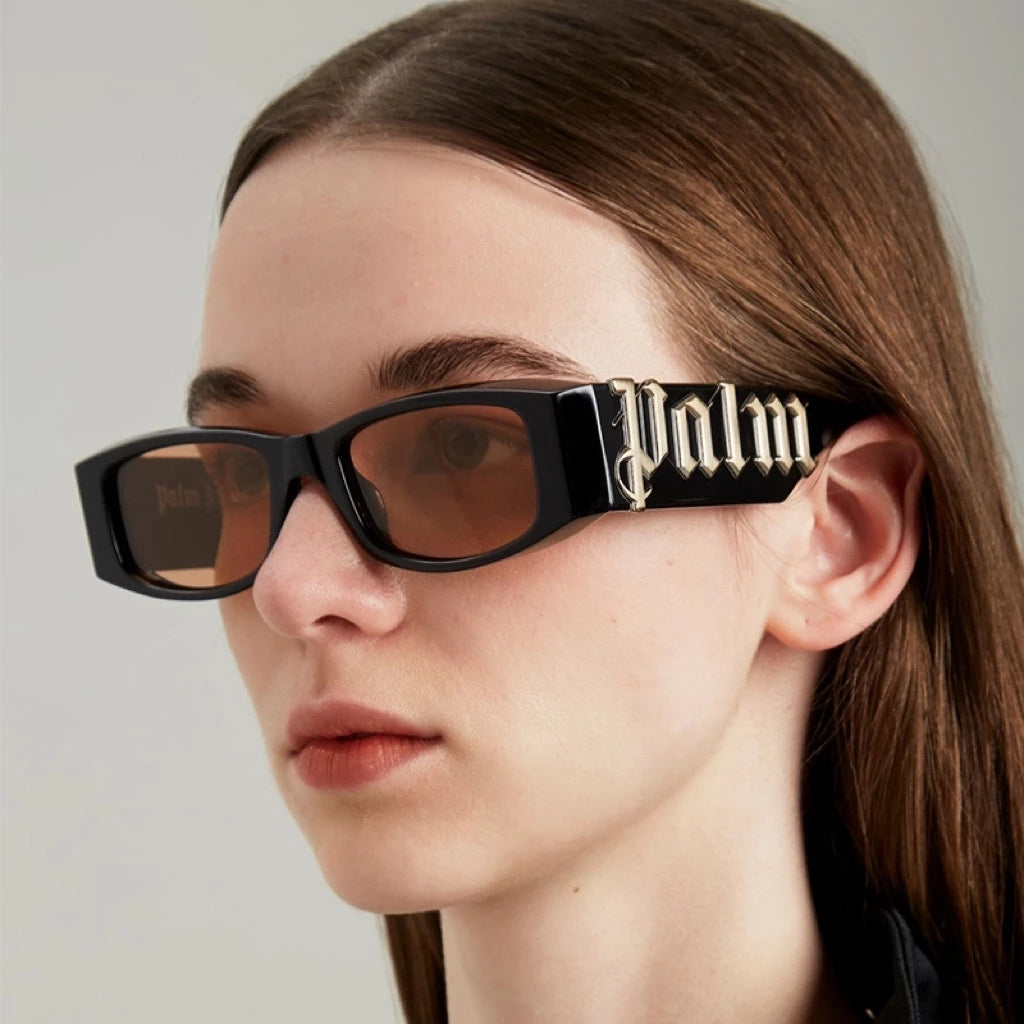 Palm Vintage Square Frame Sunglasses